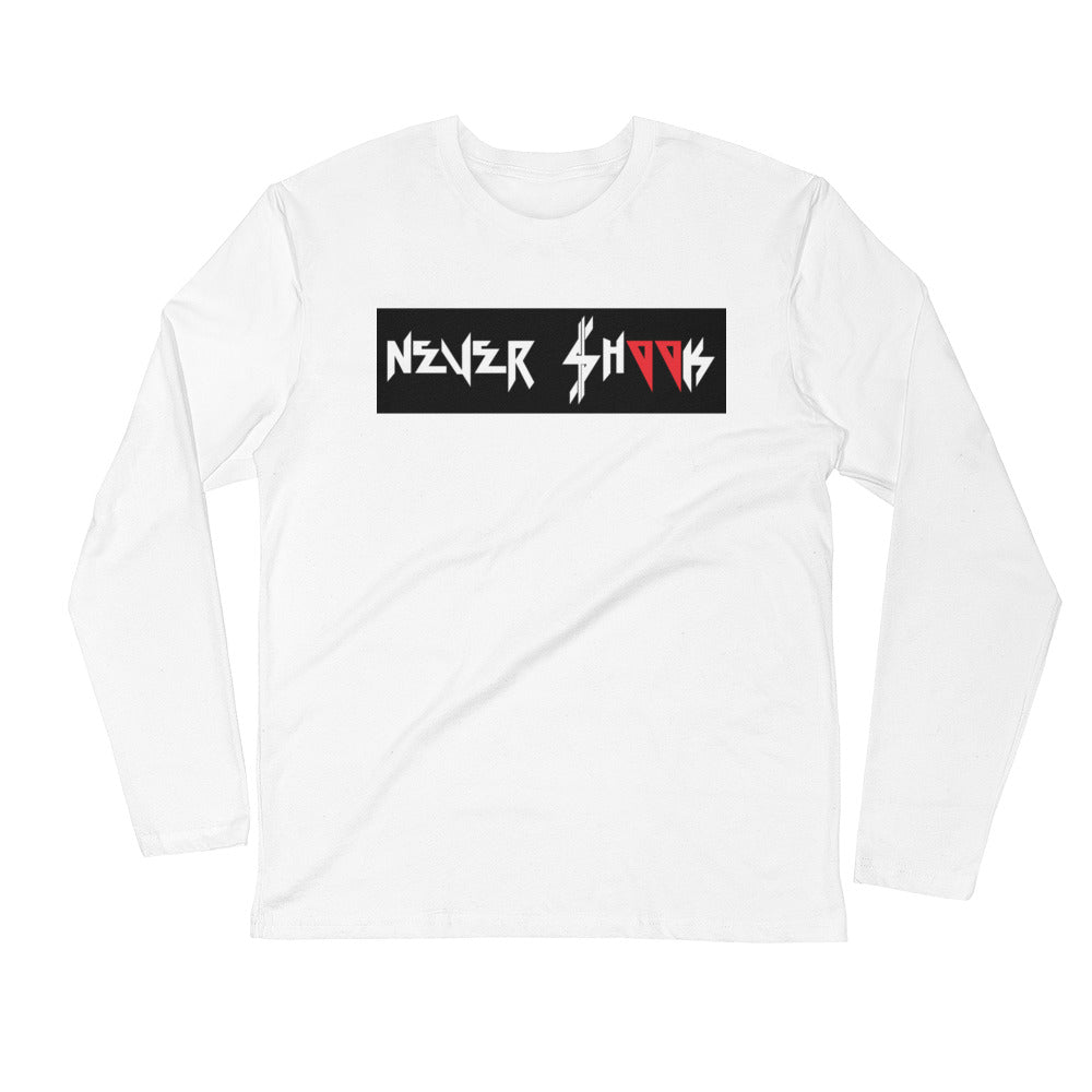 Never Shook Long Sleeve Fitted Crew